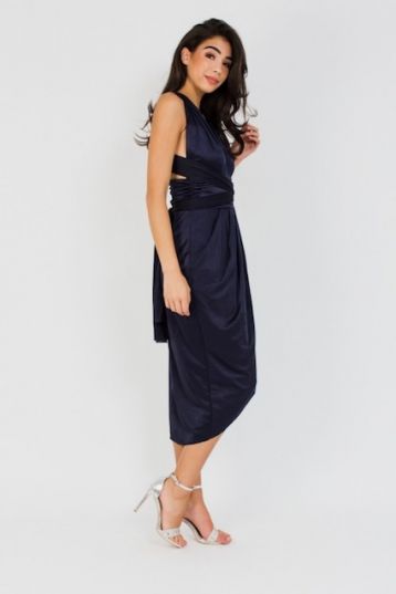 TFNC Multi Way Navy Midi Dress - Image 2
