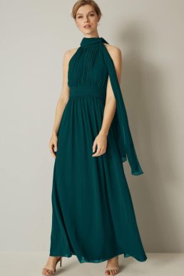 Oasis Twist Slinky Short Bridesmaid Dress, Mint Green - SALE Bridesmaid