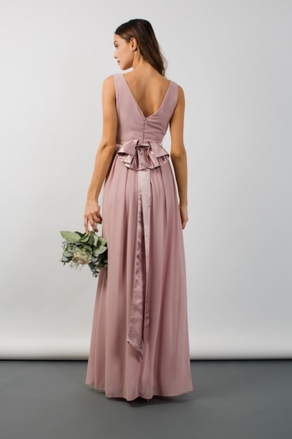 Tfnc kily pale discount mauve maxi dress