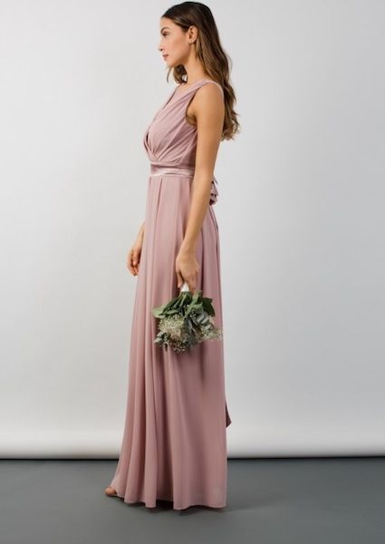 flower wedding gown