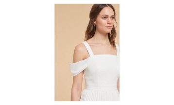 Whistles Clementine Wedding Dress, Ivory - Image 4
