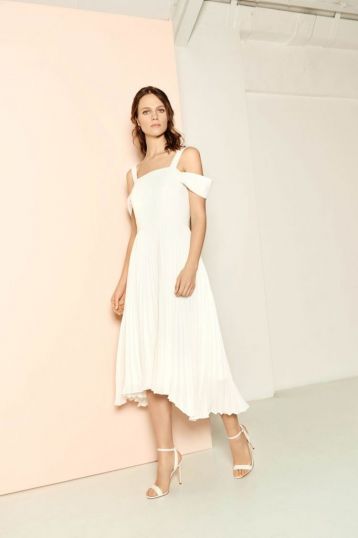 Whistles Clementine Wedding Dress, Ivory