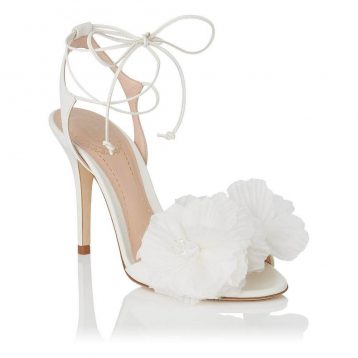 Summer Formal Sandals, Ivory - Image 3