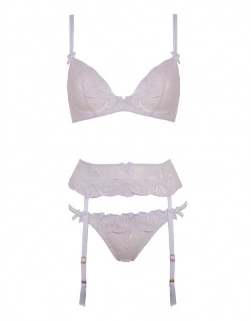 Agent Provocateur Nellie Bridal Bra White 