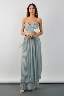 TFNC Glory Green Lily Bridesmaid Maxi Dress Green