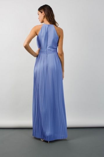 TFNC Serene Light Blue Bridesmaid Maxi Dress - Image 2