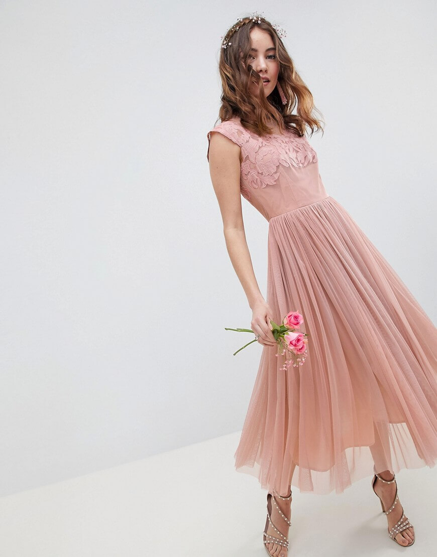 asos engagement dress