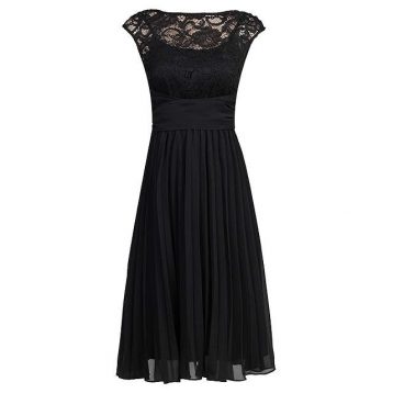 Jolie moi black lace dress shop