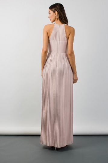 TFNC Avril Mink Embellished Maxi Bridesmaid Dress, Blush/Pink - Image 2