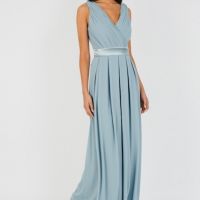 blue grey bridesmaid dresses uk