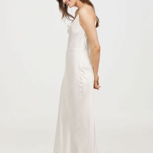 h&m white dress uk