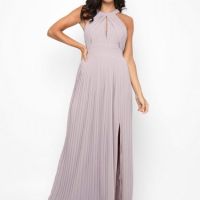 tfnc prague blue grey maxi dress