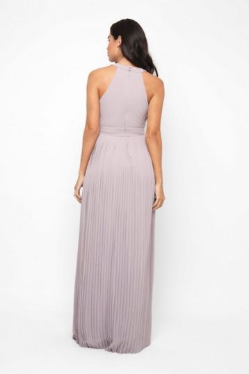 TFNC Prague Bridesmaid Maxi Dress Lavender Grey