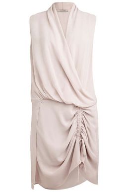 AllSaints Cathea Shift Dress Light Pink Blush
