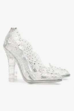 Dolce & Gabbana transparent Bette 105 PVC crystal pumps