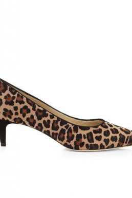 Hobbs Annie Leopard Court Brown Beige