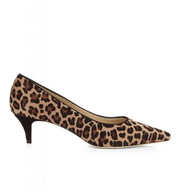 Hobbs Annie Leopard Court Brown Beige