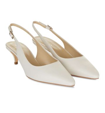 Hobbs Annie Slingback White