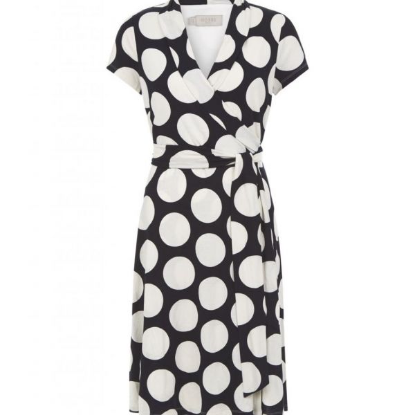 black and white spot dress uk