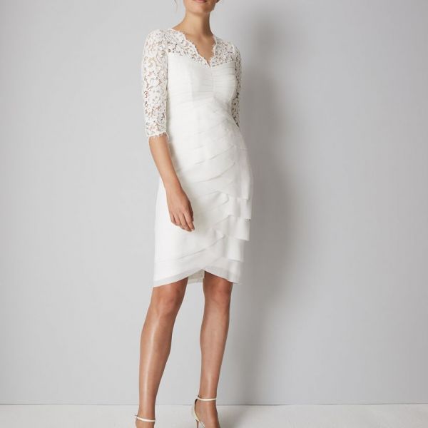 phase eight short wedding dress