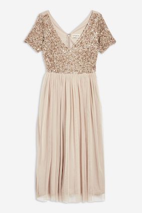 lace and beads dress