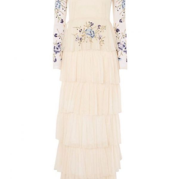 beaded midi dress uk