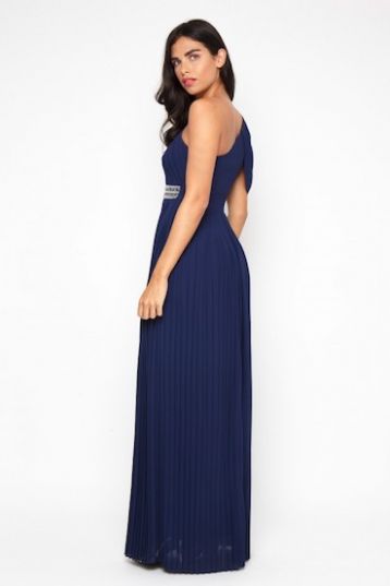 TFNC Jovie Bridesmaid Maxi Dress Navy