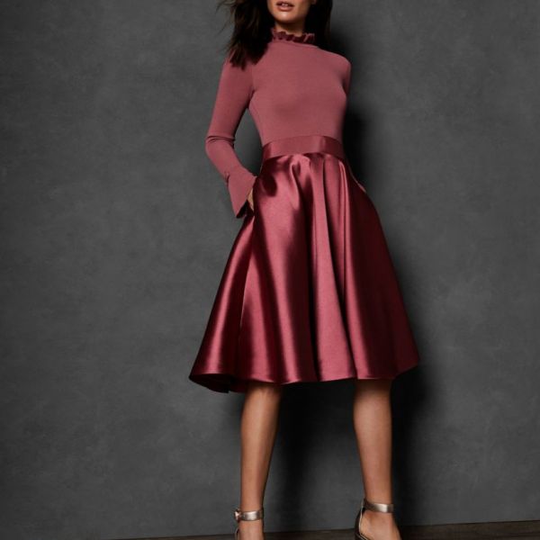 Ted baker zadi dress coral best sale