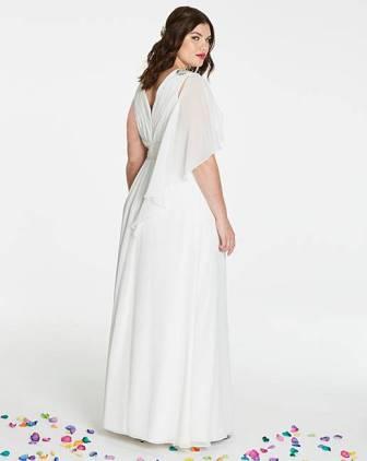 Joanna hope chiffon dress top