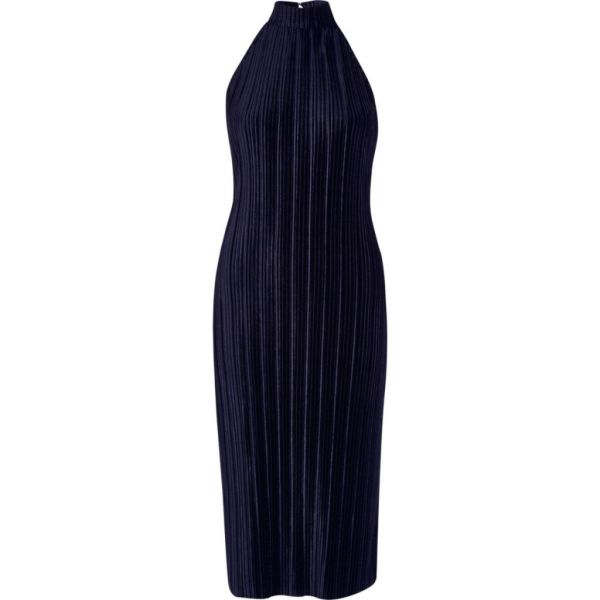 river island navy dress