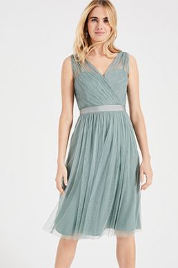 Romy Tulle Bridesmaid Dress Pale Mint Phase Eight
