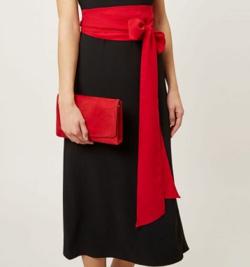 Hobbs Warwickshire Clutch Red