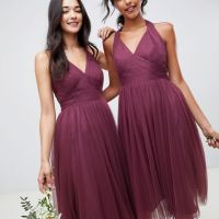 asos design soft tulle maxi dress