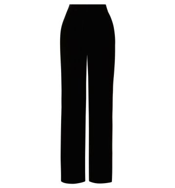 Hobbs Harlow Velvet Trouser Black