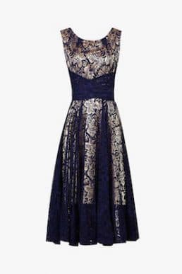 Jolie moi duck egg blue lace dress top