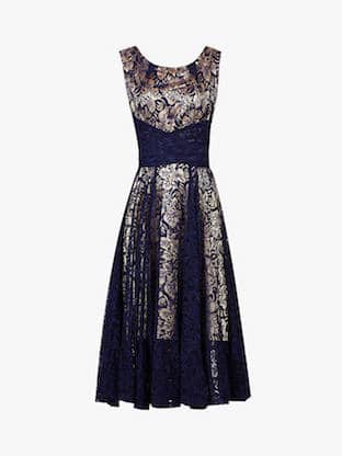 navy lace dresses uk
