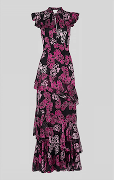 butterfly maxi dress uk