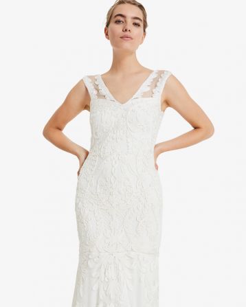 Phase Eight Valerie Tapework Bridal dress Ivory