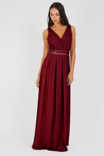 burgundy bridesmaid dresses uk high street