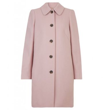 Hobbs Carron Coat Blush Pink