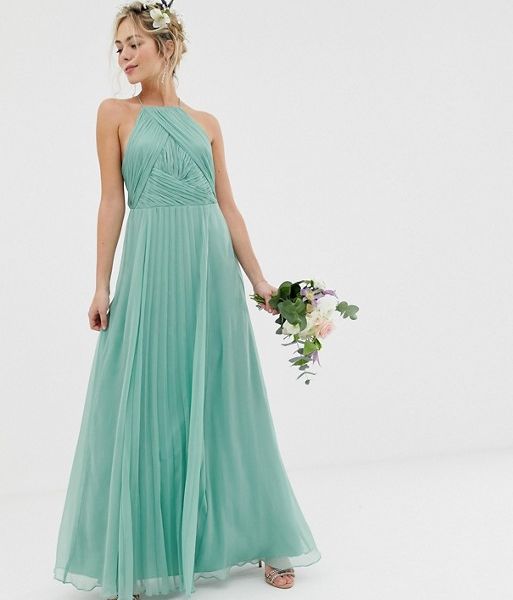 green mint dress