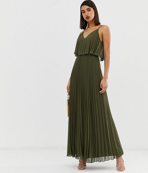 Khaki Green Maxi Dress on Sale, 56% OFF ...