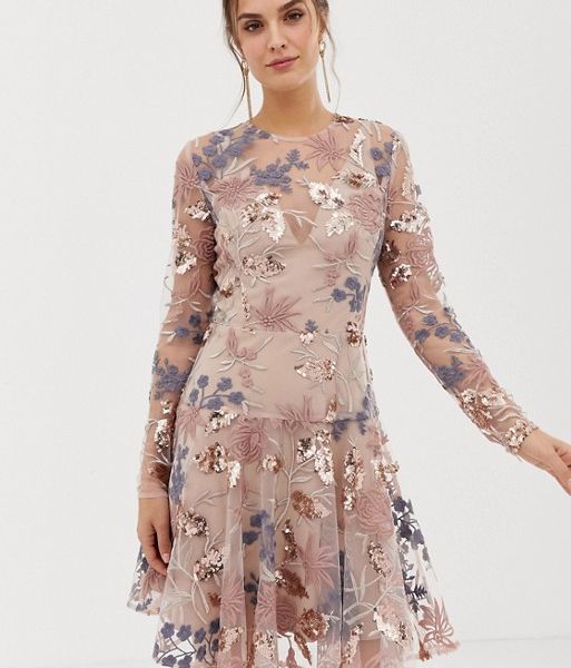 heavy embellished dress
