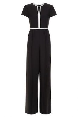 Hobbs Effie Jumpsuit Black White