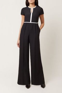 Hobbs Effie Jumpsuit Black White
