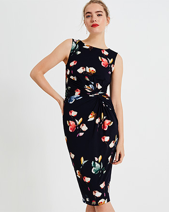 Phase Eight Berdina Floral Jersey Dress ...