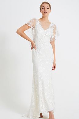 Phase Eight Layla Lace Wedding Maxi Dress Ivory