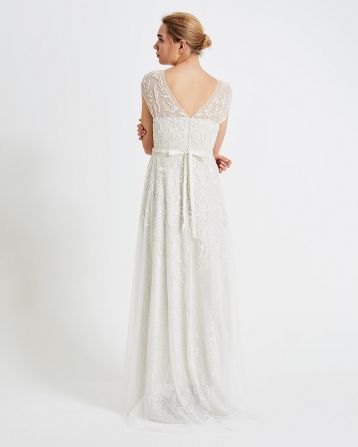 Phase Eight Mylee Embellished Wedding Dress, Ivory - Image 2