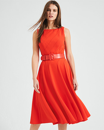 phase eight orange dress