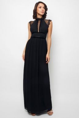 TFNC Trueth Black Maxi Dress